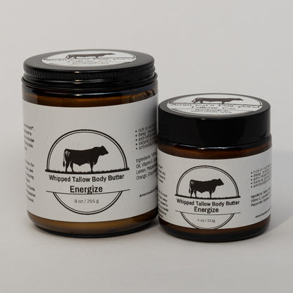 Energize Whipped Tallow Body Butter
