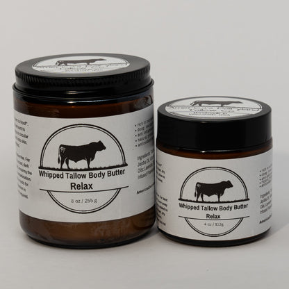 Relax Whipped Tallow Body Butter