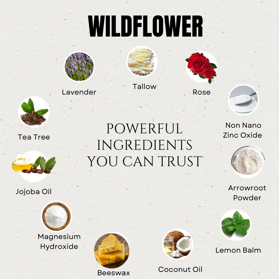 Wildflower Tallow Deodorant
