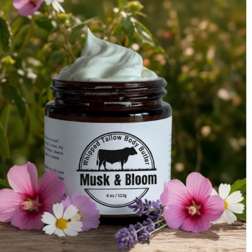 Musk & Bloom Whipped Tallow Body Butter