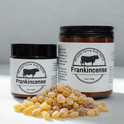 Frankincense Resin Whipped Tallow Body Butter