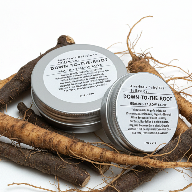 Down-To-The-Root Tallow Salve (deeply restorative/healing)